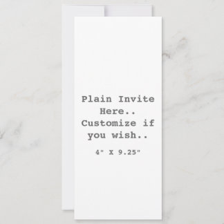 Invitación sencilla..