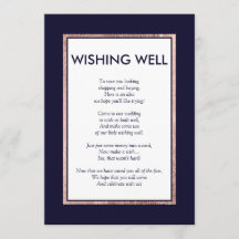 Sencilla Marina Dorada Rosa Deseando Bien