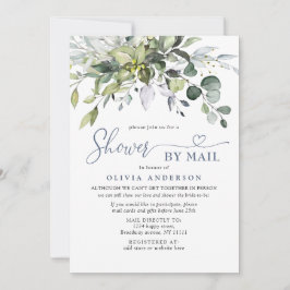 Invitación Sencilla Y Elegante Ducha Eucalyptus BRIDAL Por Co