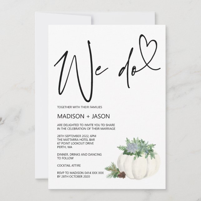 Invitación Sencillamente, el día de Acción de Gracias del Bod (Anverso)