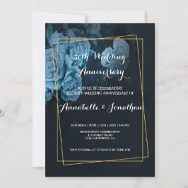 Invitación Sencillo Chic Dorado Geométrico Fra Bodas de Anive