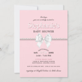 Invitación Sencillo elegante Glam Tiffany Baby Shower