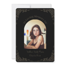 Sencillo Funeral Pagano Marrón y Negro