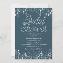 sencillo y elegante floral Bridal Shower de flores