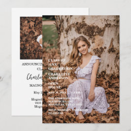 Invitación Senior Congratulations Graduate Photo