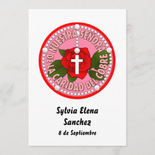Invitación Señora De La Caridad Del Cobre invita