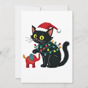 Invitación Señora Gata sin Hijos Navidad Kamala Trump 