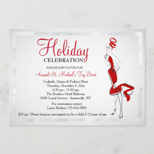 Invitación Señora In Red Invitation