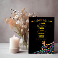 Senorita Fiesta Baby Shower Floral Mexicana