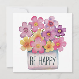 Invitación Ser feliz