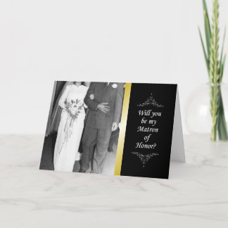Invitación ¿Ser mi Matrón de Honor?