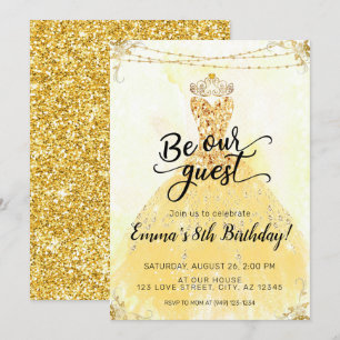 Invitación Ser nuestro cumpleaños de invitados