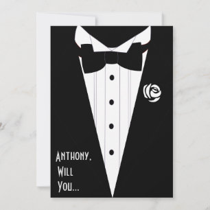 Invitación ¿serás el mejor hombre que sirva de guía?