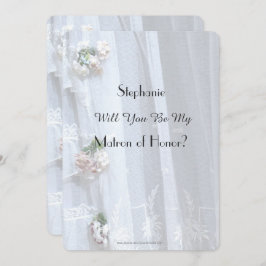 Invitación ¿Serás mi atrón de señuelo de honor?