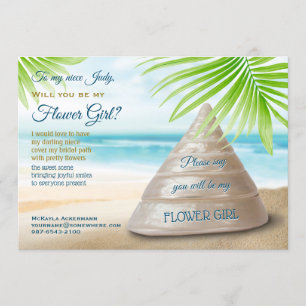 Invitación ¿Serás Mi Chica De Flores?