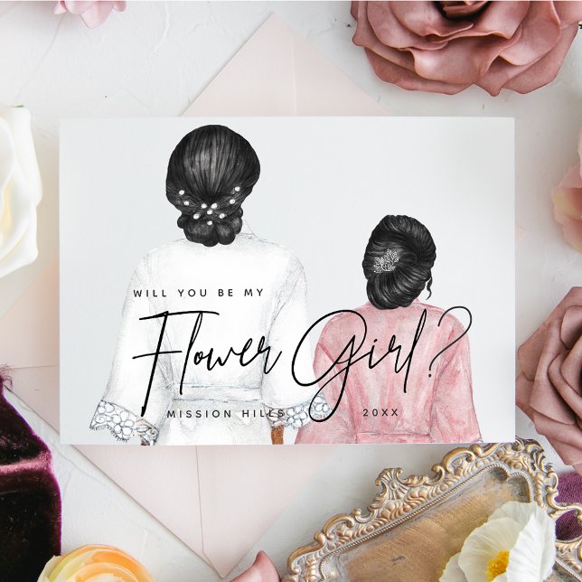 Invitación ¿Serás mi chica flor? Chicas en Robes Invitat (Subido por el creador)