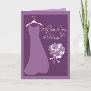 Invitación ¿Serás mi dama de honor?