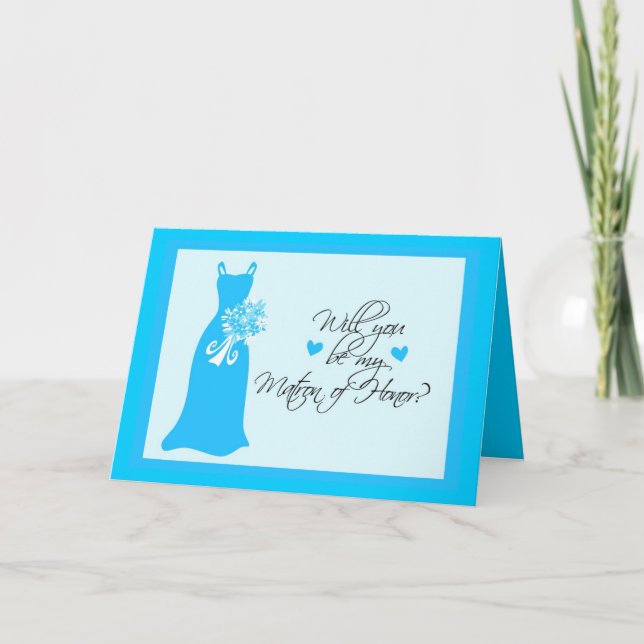 Invitación ¿Serás mi dama de honor? (Anverso)
