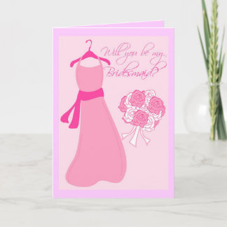 Invitación ¿Serás mi dama de honor?