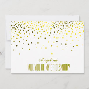 Invitación ¿Serás mi dama de honor?