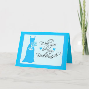 Invitación ¿Serás mi dama de honor?