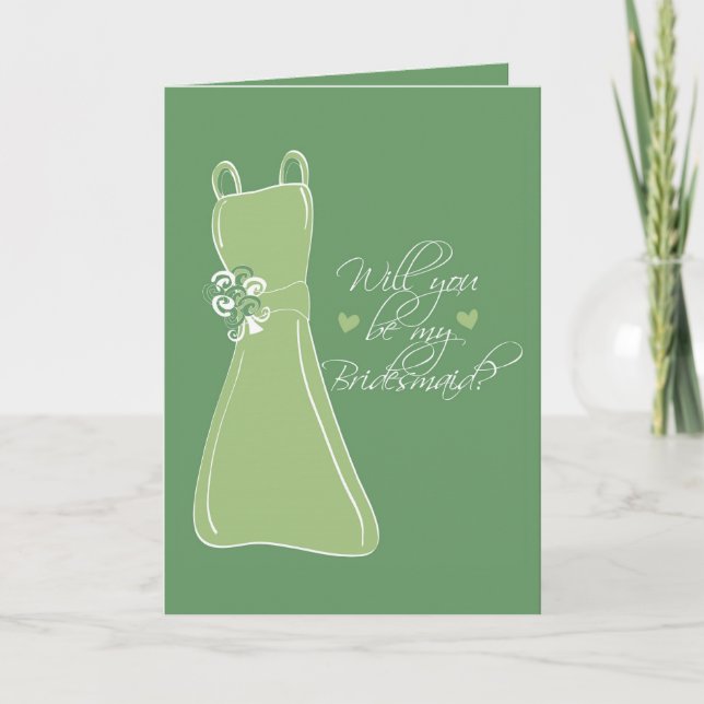 Invitación ¿Serás mi dama de honor? (Anverso)