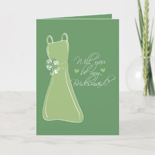 Invitación ¿Serás mi dama de honor?