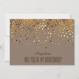 Invitación ¿Serás mi dama de honor?