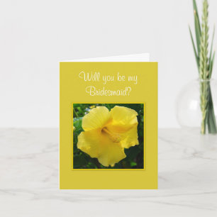 Invitación ¿Serás mi dama de honor?