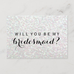 Invitación Serás mi dama de honor - Fab irlandés
