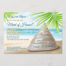 Invitación ¿Serás mi empleada doméstica de honor para casar e