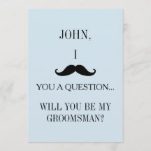 ¿Serás mi Groomsman?
