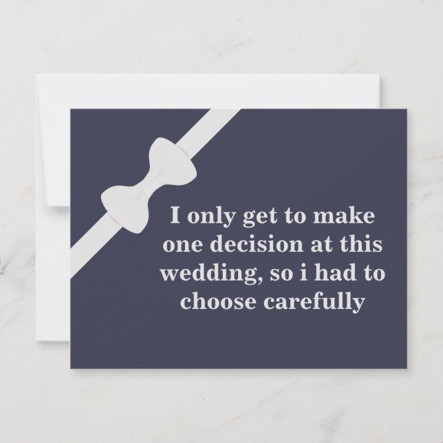 Invitación ¿Serás mi Groomsman? (Anverso)