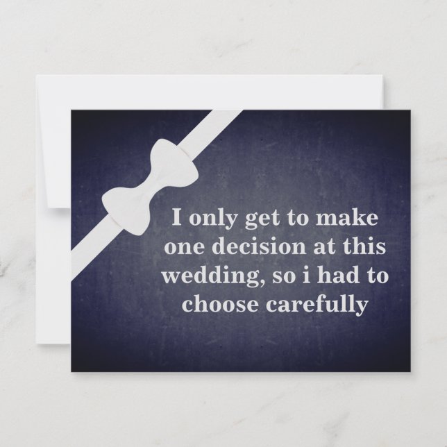 Invitación ¿Serás mi Groomsman? (Anverso)