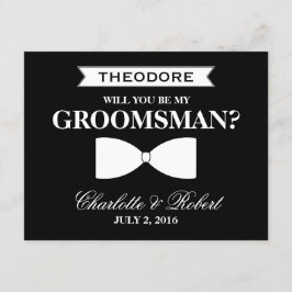 Invitación ¿Serás mi Groomsman? | Amigo del novio