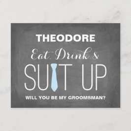 Invitación ¿Serás mi Groomsman? | Groomsmen