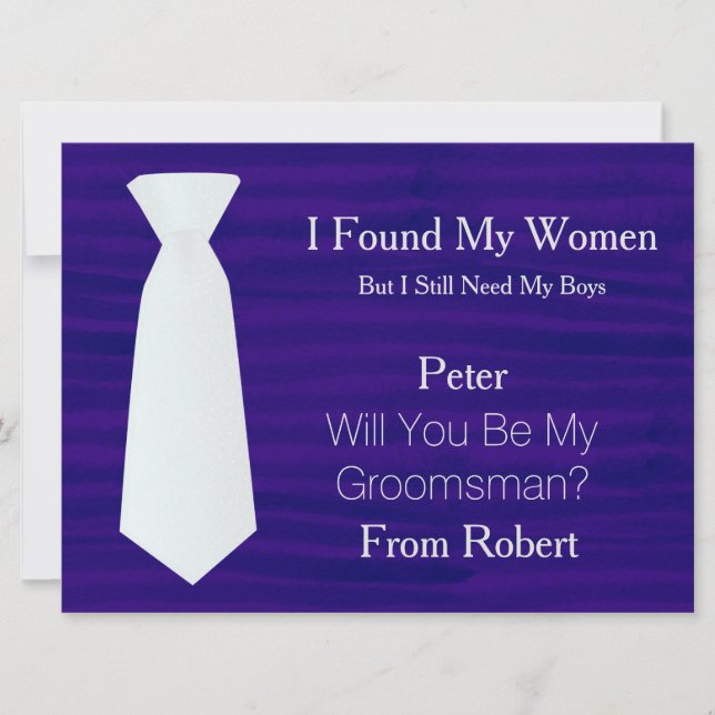 Invitación ¿Serás Mi Invitativo De Ataque Blanco Y Negro De G (Anverso)