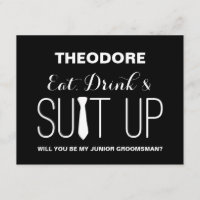 ¿Serás mi Junior Groomsman? | Groomsmen