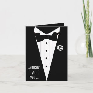 Invitación ¿serás mi mejor hombre?