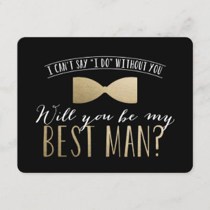 Invitación ¿Serás mi mejor hombre?   Groomsmen