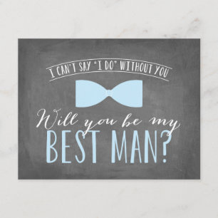 Invitación ¿Serás mi mejor hombre?   Groomsmen