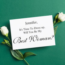 ¿serás mi mejor mujer propuesta mínima