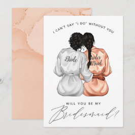 Invitación ¿Serás Mi Novia? Chicas De Silk Roban A Inv