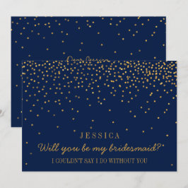 Invitación ¿Serás Mi Novia? Vintage Confetti
