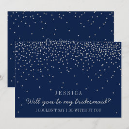 Invitación ¿Serás Mi Novia? Vintage Confetti