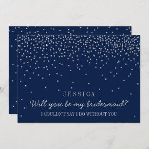 Invitación ¿Serás Mi Novia? Vintage Confetti