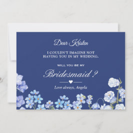 Invitación ¿Serás Mi Noviaria Olvidarme De La Floral?