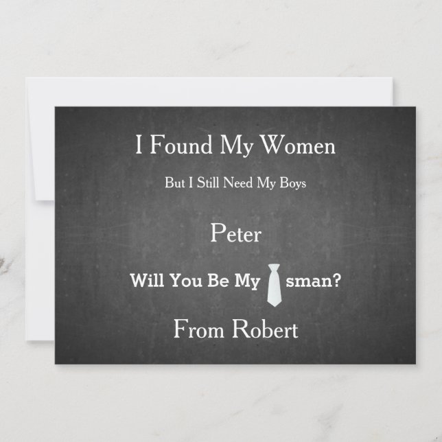 Invitación ¿Serás Mi Placa Roja De La Placa Negra De Carne Ne (Anverso)