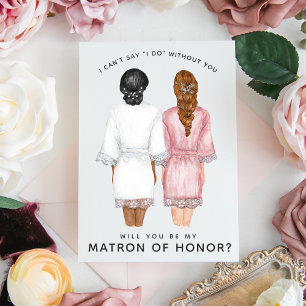 Invitación ¿Serás mi señoría de honor? Chicas en Robes Inv