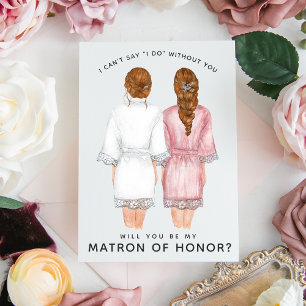 Invitación ¿Serás mi señoría de honor? Chicas en Robes Inv